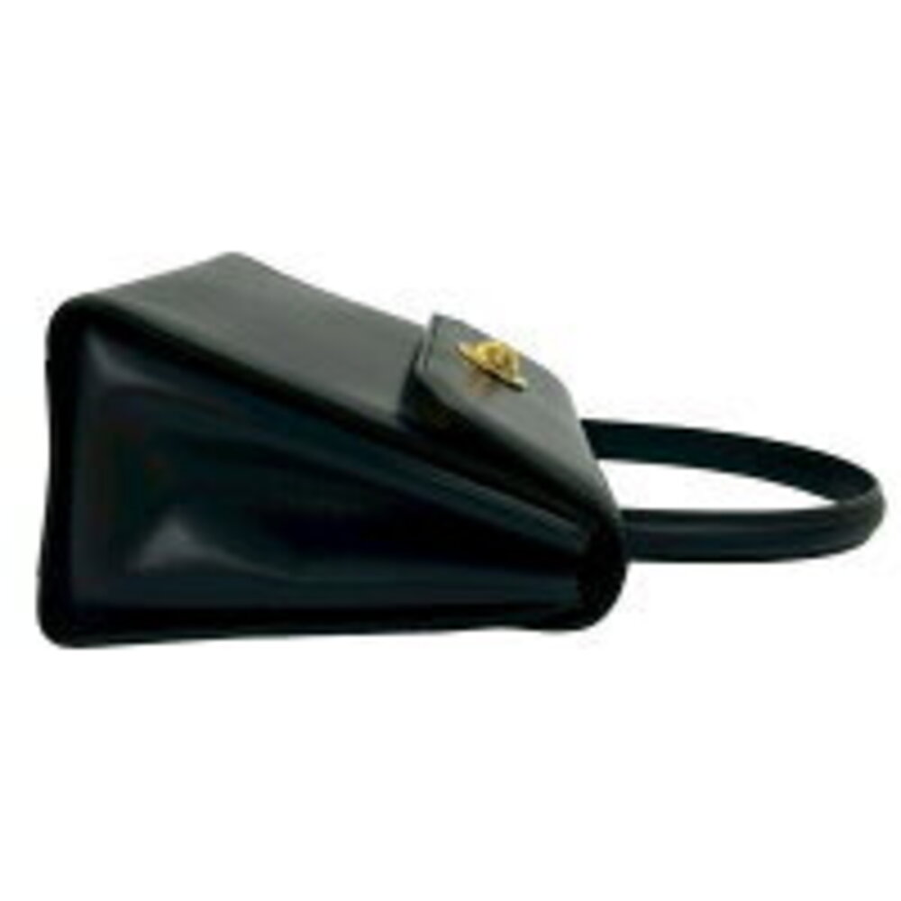 CELINE Starball Leather Handbag Shoulder Black - Picture 6 of 10